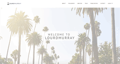 Desktop Screenshot of lourdmurray.com